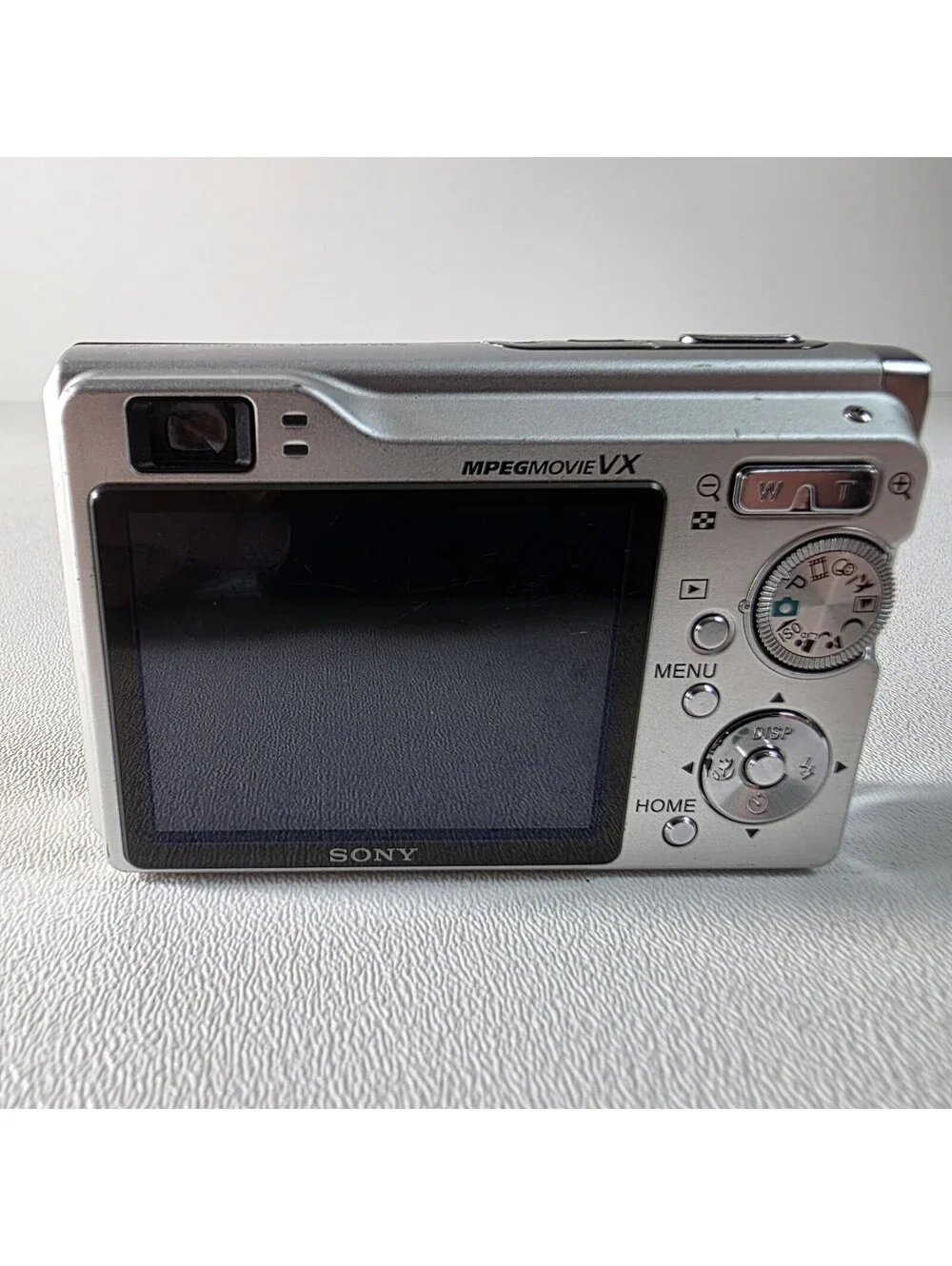 SONY Cyber-shot DSC-W80 Silver 7.2MP Carl Zeiss Vario-Tessar 3x Zoom